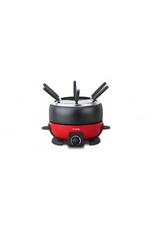 Electric fondue set for 6 persons